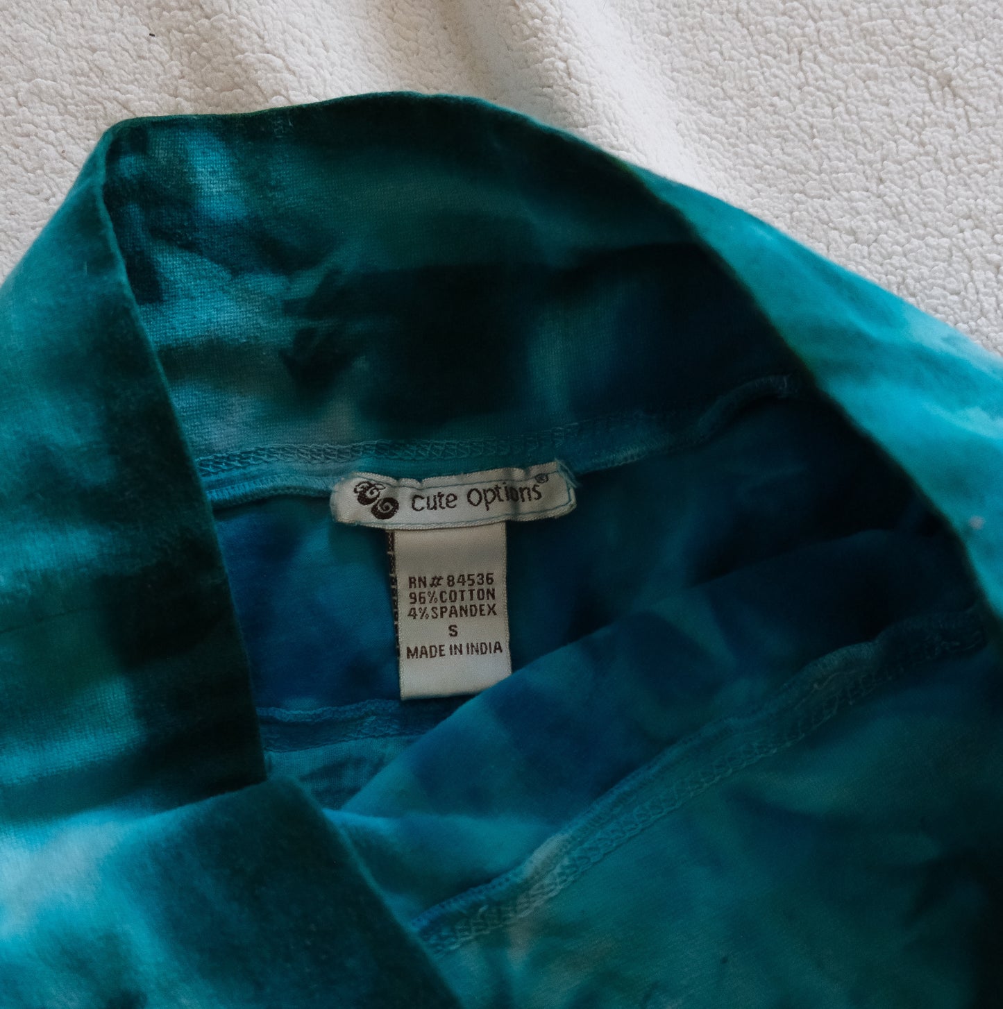 "Cute Options" Brand Bright Tie-Dyed Lightweight Skirt - Size Small