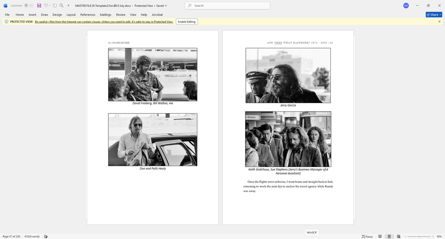 SIGNED copy of "And THEN What Happened? A Photographic Memoir: 1974 - 2003" (The Sequel to "Dancing with the Dead")