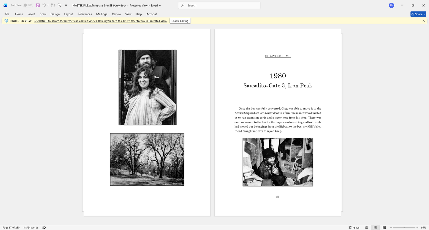 SIGNED copy of "And THEN What Happened? A Photographic Memoir: 1974 - 2003" (The Sequel to "Dancing with the Dead")