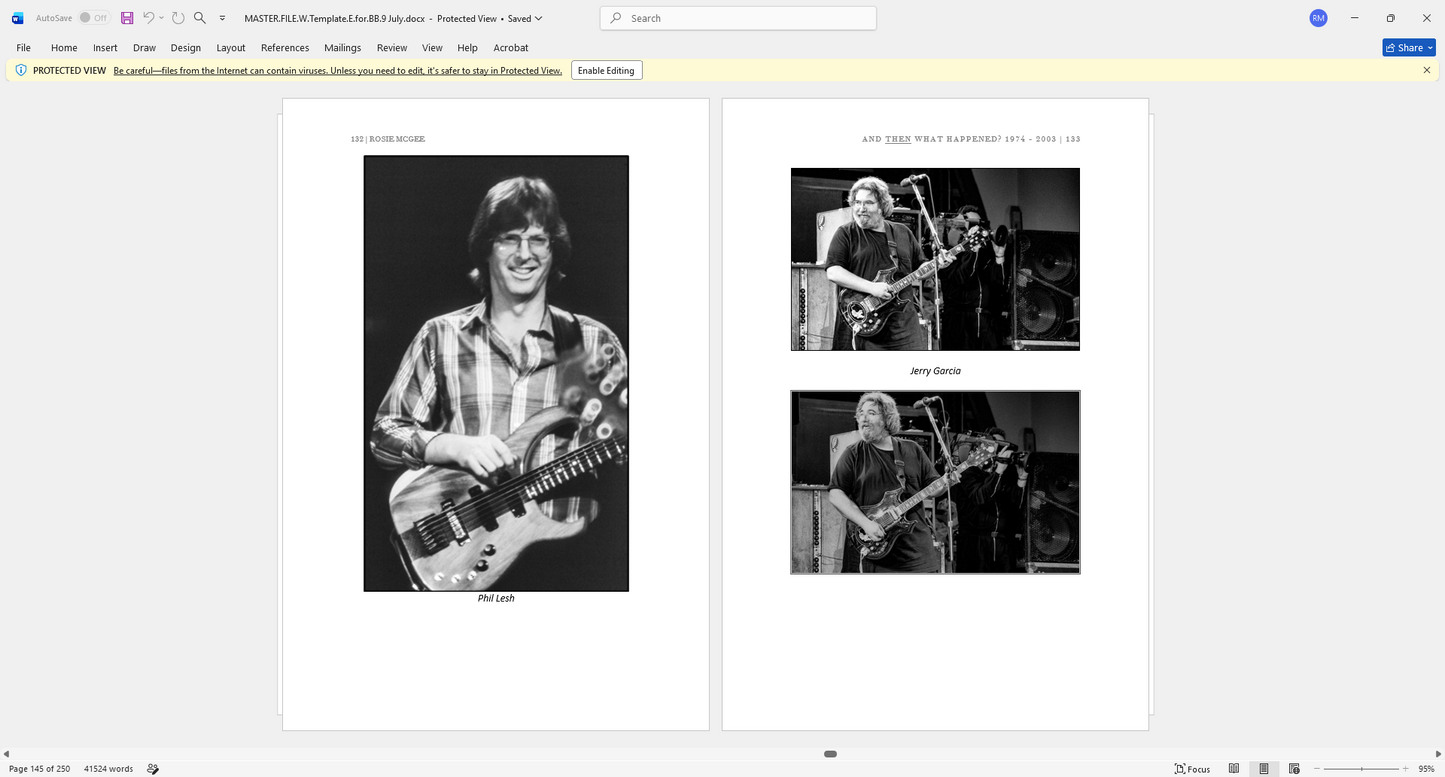 SIGNED copy of "And THEN What Happened? A Photographic Memoir: 1974 - 2003" (The Sequel to "Dancing with the Dead")